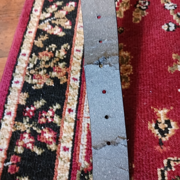 WHBM Raspberry Faux Croc Belt with Embellishment - Picture 11 of 11